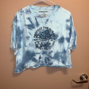 Protect the Ocean Protect the Future Crop Top